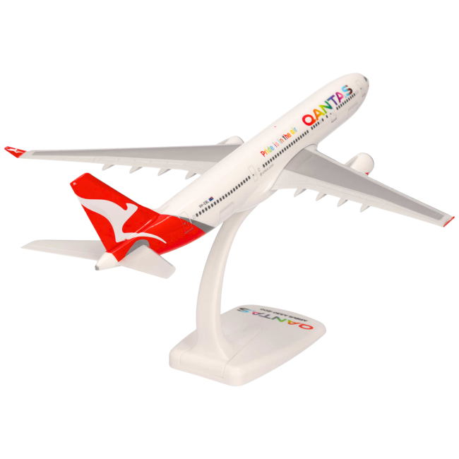 Herpa Snap-Fit Flugzeugmodell Qantas Boeing 787-9 (1:200)